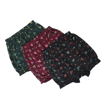Cotton Printed Multicolor Bloomer Innerwear for Girls Comfortable & Durable Soft Panties Underwear