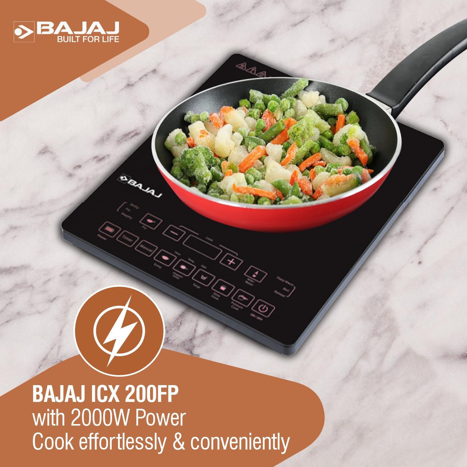Idcp Panel Bajaj Icx200FP Induction Cooktop??(Black, Touch Panel) – InsightLore