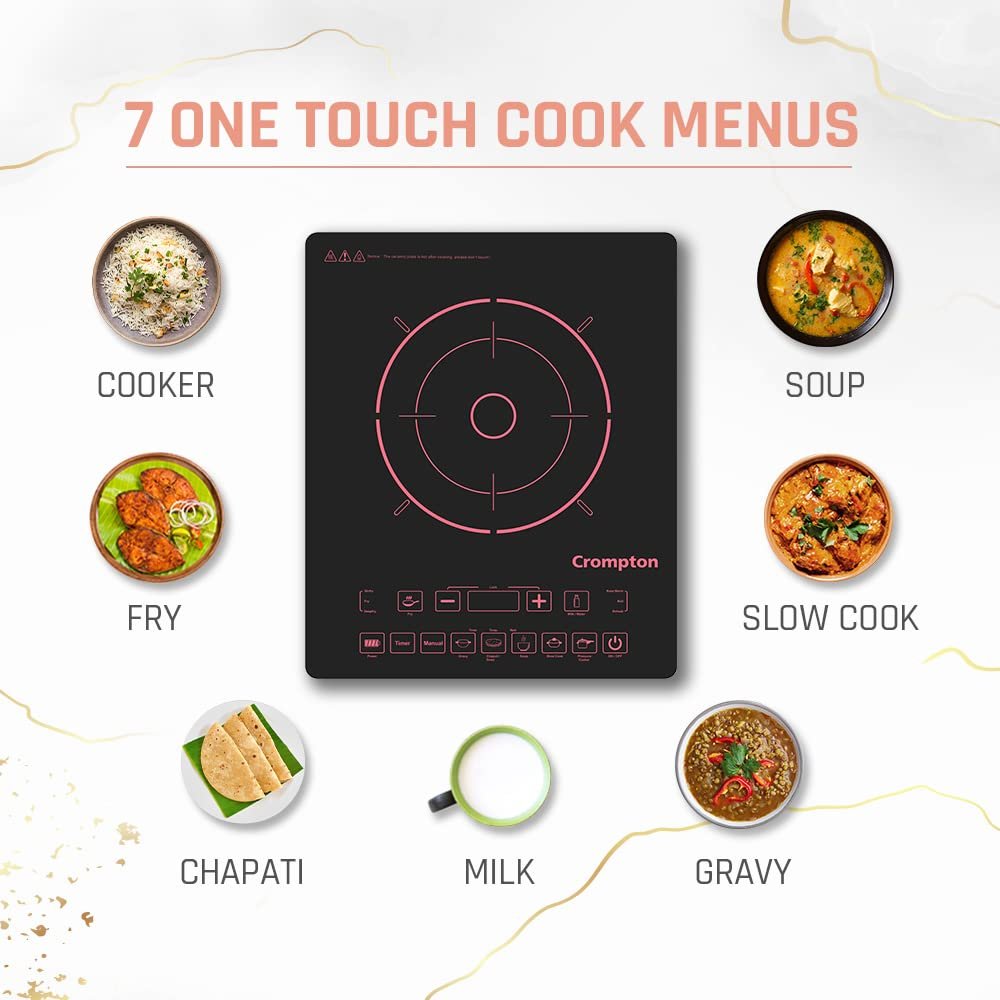 Idcp Panel Crompton ACGIC-INSTSERV200T Induction Cooktop??(Black, Pink, Touch ...