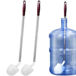 Seasons 360? Rotating Water Can Cleaning Brush Long Handle Cleaner Brush??(White)