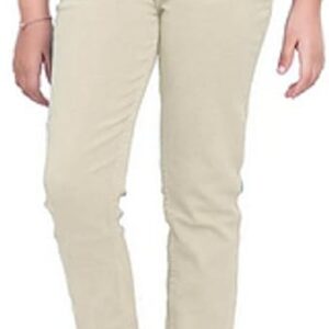 Girls Stretchable Denim Beige Jeans