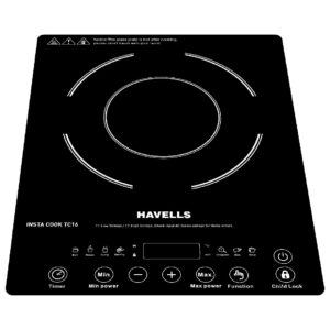 Havells by Havells INSTA COOK TC 16 Induction Cooktop??(Black, Touch Panel)