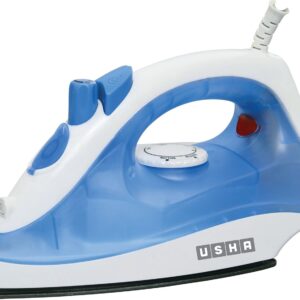 USHA SI 3713 1300 W Steam Iron??(White, Blue)