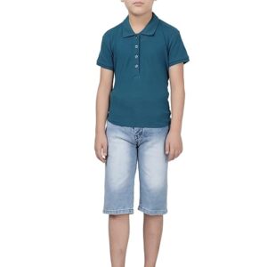 Boys Half Light Blue Jeans