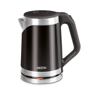Milton Vienna Stainless Steel Double Walled Electric Kettle??(1.8 L, Black)