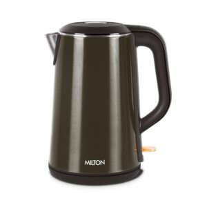 Milton Hagen Stainless Steel Double Walled Electric Kettle??(1.8 L, Black)
