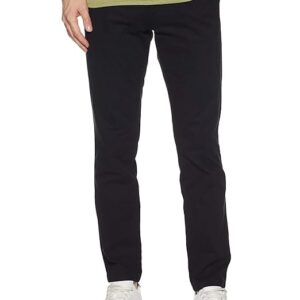Men Casual Cotton Black Pants