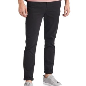 Men Casual Cotton Jade Black Pants