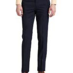 Men's Stretchable Formal Blue Pants