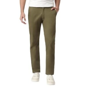 Men's Cotton Casual Chinos Trousers