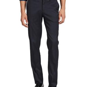 Men's Stretchable Formal Midnight Blue Pants