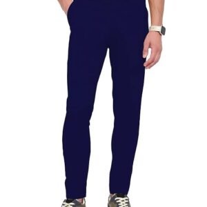 Men Regular Casual Navy Blue  Pants
