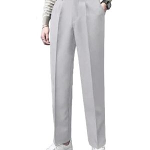 Men Formal Korean Grey Pant