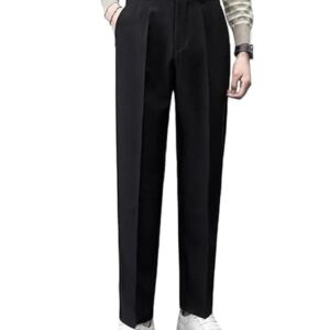 Men Formal Korean Black Pant
