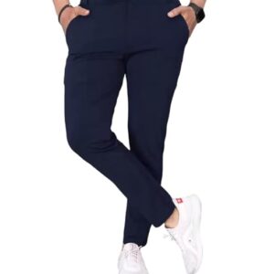 Men Formal Blue Pants