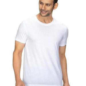 Men Regular Fit White T-Shirt