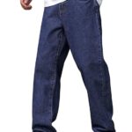 Classy Blue Men Baggy Regular Fit Jeans