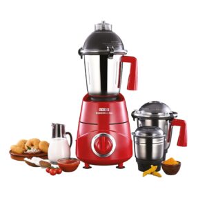 Usha ThunderBolt Pro 1000 Mixer Grinder (3 Jars,Red)