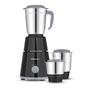 Bajaj 410569 GX 1 500 W Juicer Mixer Grinder (3 Jars,Black)