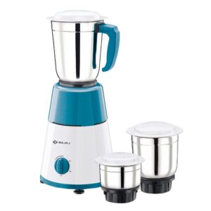 Bajaj GX15 500 Mixer Grinder (3 Jars,White,Blue)