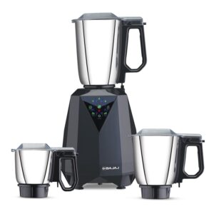 Bajaj Juvel Digi Juvel Digi Mixer Grinder 800 Watts 800 Mixer Grinder (3 Jars,Dark Grey)