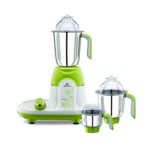 Bajaj Twister Deluxe 750 Mixer Grinder (3 Jars,White,Green)