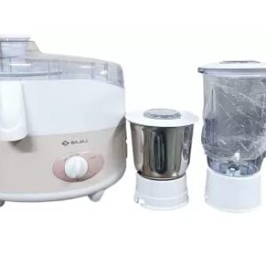 Bajaj by Bajaj FRESH SUP DLX 500 Juicer Mixer Grinder (2 Jars,White)