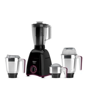 Havells Klassic Black 750 W Juicer Mixer Grinder (4 Jars,Multicolor)
