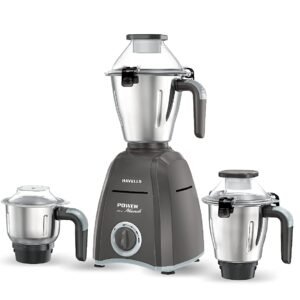 Havells Power Hunk 800 Mixer Grinder (3 Jars,Grey)