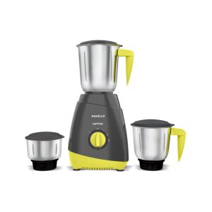 Havells Capture 500 W Mixer Grinder (3 Jars,Grey and Green)